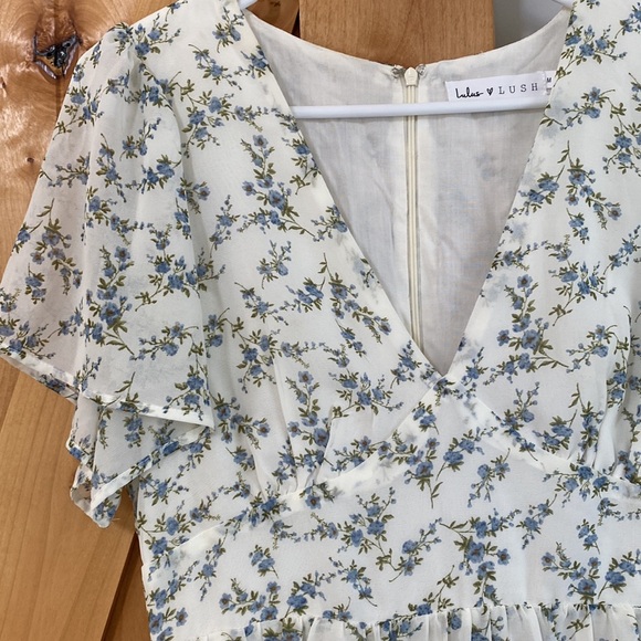Lulus flutter mini dress - Picture 2 of 3